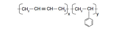 styrene butadiene rubber Structure 