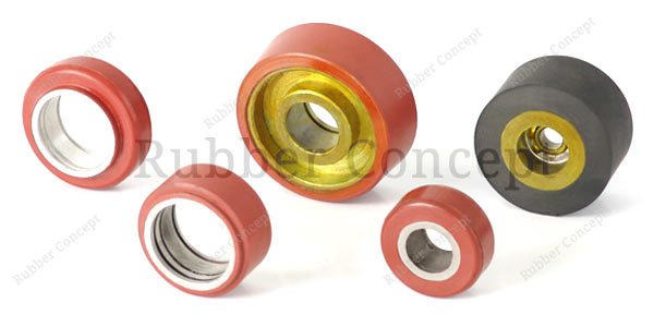 Rubber Pulley Wheels (Idler Roller)